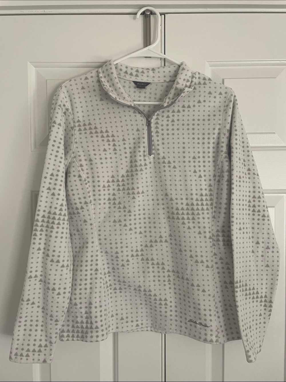 Eddie Bauer fleece 3/4 zip long sleeve